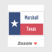 Marshall Texas Sticker (Vel)