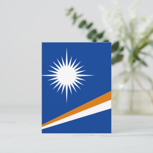 Marshalleilanden Briefkaart (Staand voorkant)