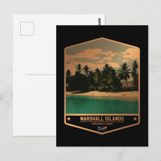 Marshalleilanden Briefkaart (Voorkant / Achterkant)