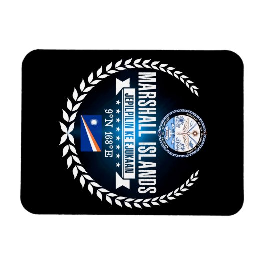 Marshalleilanden Magneet (Horizontaal)