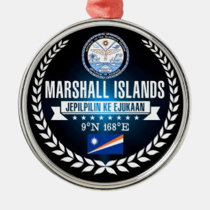 Marshalleilanden Metalen Ornament