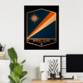 Marshalleilanden Poster (Thuiskantoor)