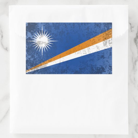 Marshalleilanden Rechthoekige Sticker (Tas)