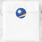 Marshalleilanden Ronde Sticker (Tas)