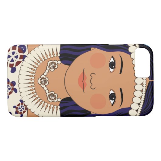 Marshallese Matryoshka Hoesje (Achterkant (Horizontaal))