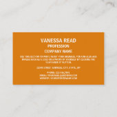 Marshallese Vlag, Vlag van de Marshalleilanden Visitekaartje (Achterkant)