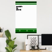 Marshall's bar mitzvah douane poster (Thuiskantoor)