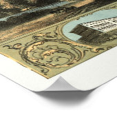 Marshalltown, IA Panoramic Map - 1868 Poster (Hoek)