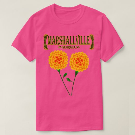 Marshallville Georgia TShirt (Design voorkant)