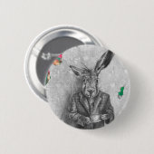 marshare Button Alice in Wonderland Button Pin (Voorkant /achterkant)
