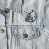 marshare Button Alice in Wonderland Button Pin (In situ)