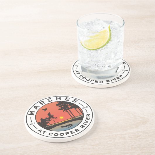 Marshes op het Onderzetter Cooper (Zijkant)