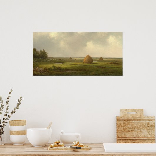 Marshfield - Martin Johnson Heade Fine Art Poster (Keuken)