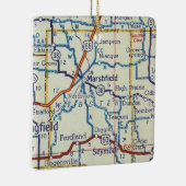 Marshfield MO  map Keramisch Ornament (Rechts)