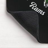 Marshfield Rams Logo Half Heart Slogan HS Muismat (Hoek)
