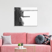 Marshfield, Uitzicht Oregon van de bergen Canvas Afdruk (Insitu (Woonkamer))