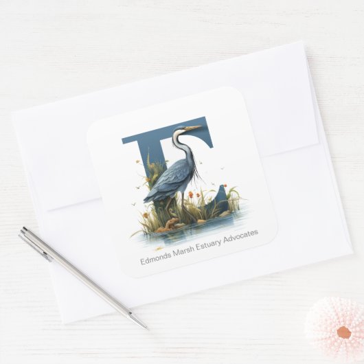 Marshian Heron Stickers (Envelop)