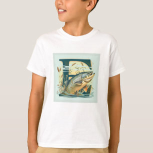 Marshian Kinder zalm T-shirt