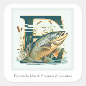Marshian Salmon Stickers (Voorkant)