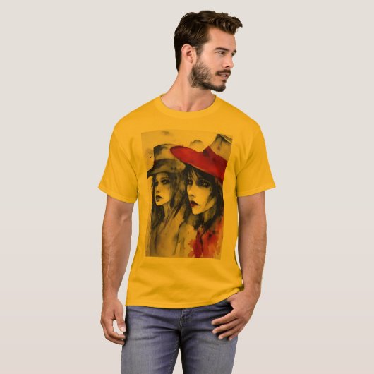 "Marshland Discourse: door Stephen Gammell geïnspi T-shirt (Voorkant volledig)