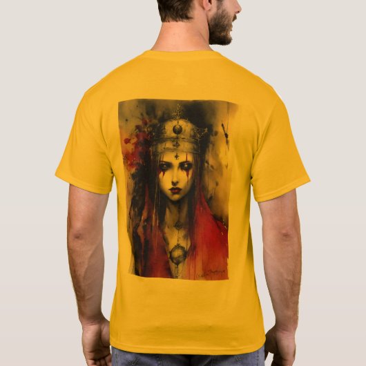 "Marshland Discourse: door Stephen Gammell geïnspi T-shirt (Achterkant)