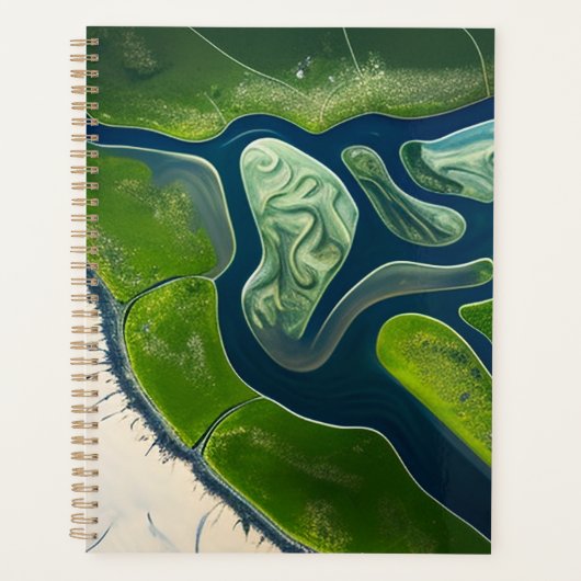 Marshland Elegance Planner (Voorkant)