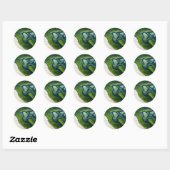 Marshland Elegance Ronde Sticker (Vel)