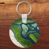 Marshland Elegance Sleutelhanger (Achterkant)