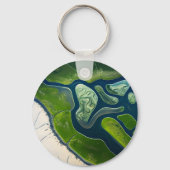 Marshland Elegance Sleutelhanger (Achterkant)