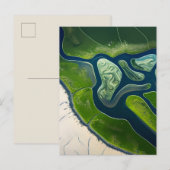 Marshland Elegance Uitnodiging Briefkaart (Voorkant / Achterkant)