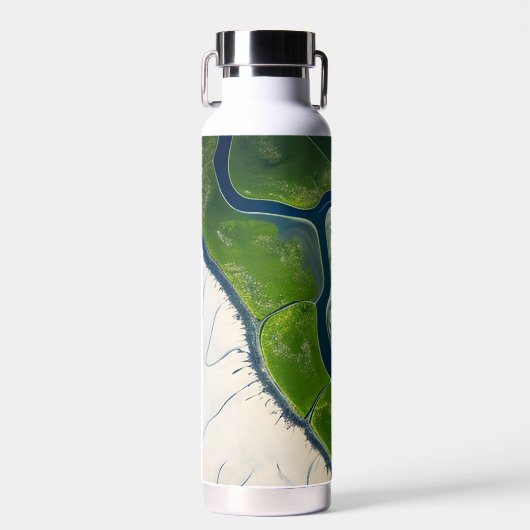 Marshland Elegance Waterfles (Voorkant)