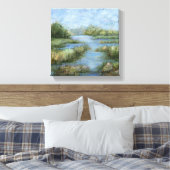 Marshland I Canvas Afdruk (Insitu (Slaapkamer))