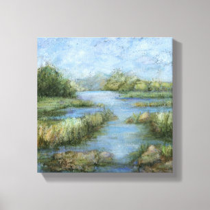 Marshland I Canvas Afdruk