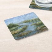 Marshland I Kartonnen Onderzetters (Schuin)