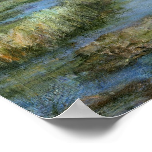 Marshland I Poster (Hoek)