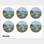 Marshland I Ronde Sticker (Vel)