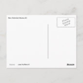 Marshland Sunset Briefkaart (Achterkant)