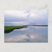 Marshland Sunset Briefkaart (Voorkant)