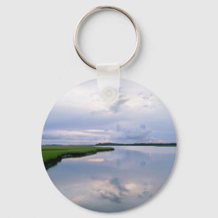 Marshland Sunset Sleutelhanger