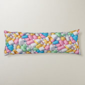 Marshmallow abstract lichaamskussen (Achterkant)