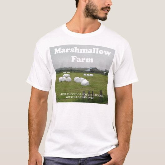 Marshmallow Boerderij T-Shirt (Voorkant)