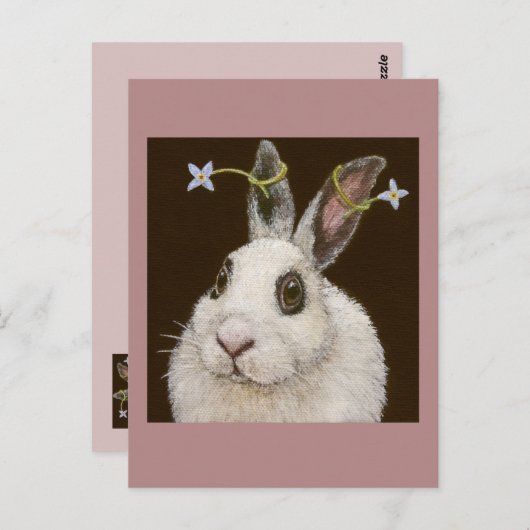 marshmallow briefkaarten (Voorkant / Achterkant)