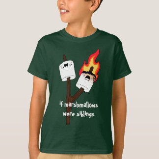 Marshmallow broers en zussen t-shirt