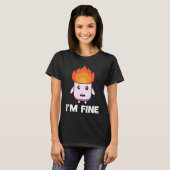 Marshmallow Campfire Roasting Chocolate Smore Camp T-shirt (Voorkant volledig)