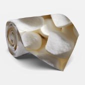 Marshmallow Confection Stropdas (Opgerold)