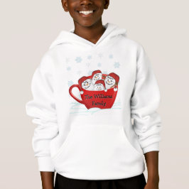 Marshmallow Familie Met Gepersonaliseerde Namen