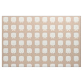 Marshmallow glimlachen stof (Fat Quarter)
