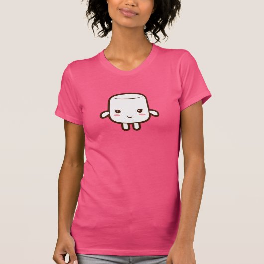 Marshmallow glimlachen t-shirt (Voorkant)