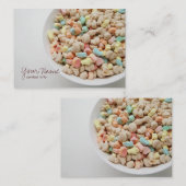 marshmallow graanprofielkaart visitekaartje (Voorkant / Achterkant)