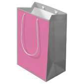 Marshmallow Hearts Medium Cadeauzakje (Achterkant Gekanteld)